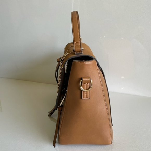 Aldo Light Brown Satchel Handbag and Crossbody Bag - Picture 3 of 12